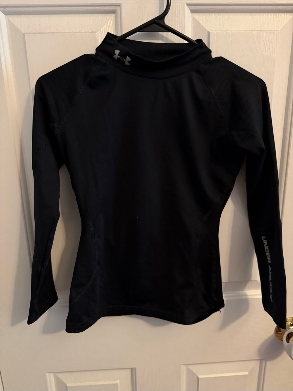 Kid’s Black Long-Sleeve Performance Tee/Thermal